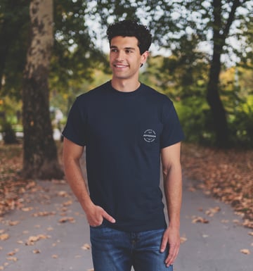 4 - Gildan - DryBlend 50 Cotton50 Poly Pocket T-Shirt