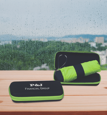 Arc Telescopic Folding Travel Umbrella