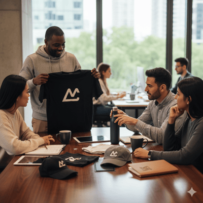 The right swag makes everyone happy