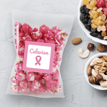 Pink Breast Cancer Awareness Popcorn